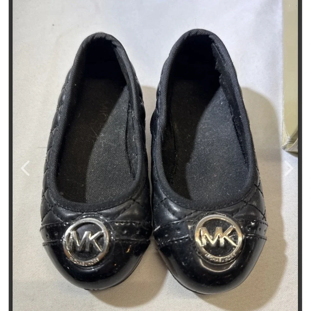 Michael‎ Kors Little Girl Shoes Ballerina Flats Size 8